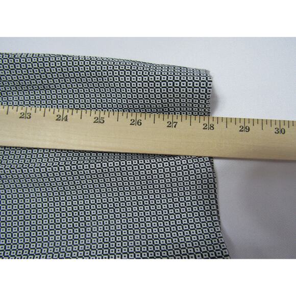 Talbots Hampshire Ankle Black/Whit Square Geometric Tapered Pants Womens size 8 - Picture 10 of 10